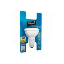 Lâmpada Led Par20 6w Bivolt Ultraled 3000k Luz Amarela - Golden