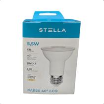 Lâmpada Led PAR20 ECO 5,5W 3000K 40 E27 Bivolt - Stella - STH9024/30 Lâmpada Led PAR20 ECO 5,5W 3000K 40 E27 Bivolt - Stella - STH9024/30