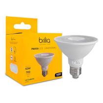Lâmpada led par30 dimerizável 9,8w 2700k e27 luz quente 220v - brilia