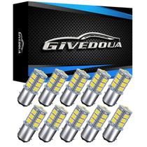 Lâmpada LED para carro GIVEDOUA 1157 BAY15D 7528 2057 2357 6000K branca