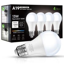 Lâmpada LED para exterior Eastiya Dusk to Dawn Sensor 13W