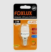 lâmpada LED Para Geladeira 3W 220V E14 Foxlux