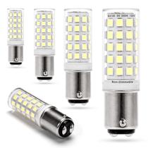 Lâmpada LED para máquina de costura Ziomitus 5W 6000K BA15D 120V, pacote com 5