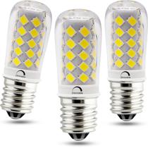 Lâmpada LED para ventilador de teto regulável E17 4W 6000K 120V, pacote com 3