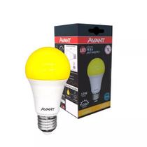 Lâmpada Led Pera Anti-Inseto 12w Amarela Bivolt