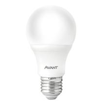 Lâmpada Led Pera Bivolt 6500K, 9W, Base E-27 Pack com 06 Peças Avant