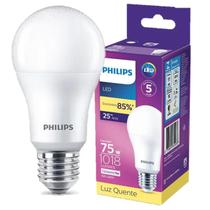Lâmpada Led Philips 11w Bivolt Luz Amarela 3000k Base E27