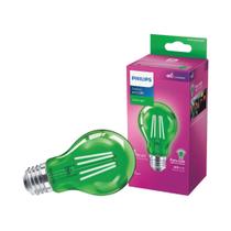 Lâmpada LED PHILIPS A19 Green Party 4W = 40W E26 Indoor Lâmpada LED PHILIPS A19 Green Party 4W = 40W E26 Indoor
