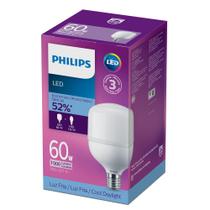 Lâmpada Led Philips alta potência 60W BR fria 6500K BV E40