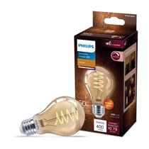 Lâmpada LED Philips de 6,5 W (60 W) A19 Vintage Edison, pacote com 1