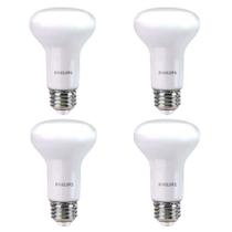 Lâmpada LED PHILIPS R20 6W 2700K Brilho Quente Kit com 4 Lâmpada LED PHILIPS R20 6W 2700K Brilho Quente Kit com 4