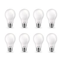 Lâmpada LED Philips regulável sem cintilação A19 8,5 W 800 lm