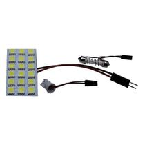 Lâmpada Led Placa 43mmx22mm 12v 18smd5050 Branca