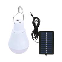 Lâmpada LED Portátil Solar Recarregável Para Camping, Pesca Noturna E Emergências Com Painel De