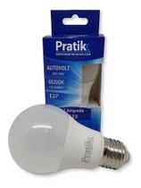 Lâmpada Led Pratik 6500k E27 12w 1018 Lumens - Bivolt Cor da luz Branco-frio Lâmpada Led Pratik 6500k E27 12w 1018 Lumens - Bivolt Cor da luz Branco-frio