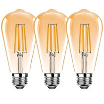 Lâmpada LED ProCrus ST19 Vintage 2,5 W 2500K E26, pacote com 3