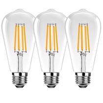 Lâmpada LED ProCrus ST19 Vintage 2,5 W E26 250 lm 2500K 120 V Pacote com 3