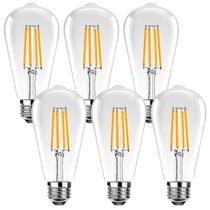Lâmpada LED ProCrus ST19 Vintage de 2,5 W (equivalente a 25 W), pacote com 6