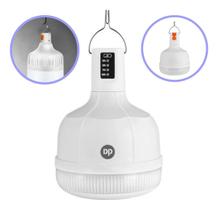 Lâmpada Led Recarregável Bulbo De Emergência A Bateria Acampamento Barraca Camping Portatil