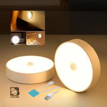 Lâmpada Led Recarregável Sem fio com Sensor de Presença Luminária Automático Inteligente Recarregável USB