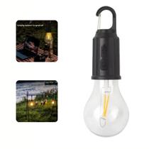 Lampada Led Recarregavel USB Camping Casa 3 Modos Luz Quente