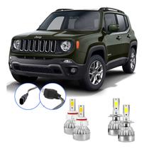 Lâmpada Led Renegade 2016 - 2021 H4 H11 V10 - Efeito Xênon Lâmpada Led Renegade 2016 - 2021 H4 H11 V10 - Efeito Xênon