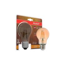 Lampada led retro pera a-60 2.200k 4w ambar e-27