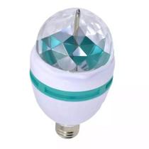 Lampada Led RGB 3W Inova Giratória Bocal E27 com Adaptador