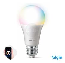 Lampada Led Rgb Bulbo 15w Inteligente Smart Wifi Elgin