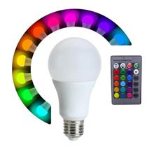 Lampada Led RGB Com Controle 5W 50-60Hz Bivolt