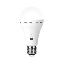 Lâmpada LED RGB USB Recarregável E27 Inteligente Regulável Sem Fio a Bateria Com Timer
