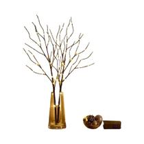 Lâmpada LED Romântica Quente Com Fio De Cobre Para Decoração De Casa E Pátio, Design Simples De Ramo