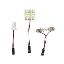 Lâmpada LED Salão Com 9 LEDs Universal 12V Luz Branca TechOne Lâmpada LED Salão Com 9 LEDs Universal 12V Luz Branca TechOne