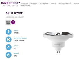 Lampada Led Save 12w 4000k Ar111 Autovolt Br Se-105.2867