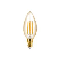 Lâmpada Led Save Energy Filamento Vela Vintage 4W E14 Lâmpada Led Save Energy Filamento Vela Vintage 4W E14
