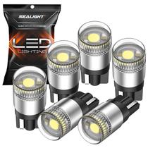 Lâmpada LED SEALIGHT 194 6000K branca para interior de carro x6