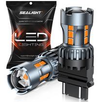 Lâmpada LED SEALIGHT 3156 3157 Seta Âmbar 2 Peças