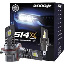 Lâmpada Led Shocklight S14X S14 X Nano H13 5000 Lumens 6500K