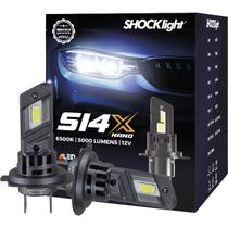 Lâmpada Led Shocklight S14x S14 X Nano H7 5000 Lumens 6500k Lâmpada Led Shocklight S14x S14 X Nano H7 5000 Lumens 6500k