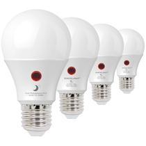 Lâmpada LED SINCELIGHT Dusk to Dawn com sensor duplo de luz natural 9W Lâmpada LED SINCELIGHT Dusk to Dawn com sensor duplo de luz natural 9W