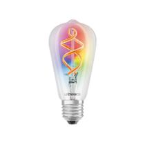 Lâmpada led smart inteligente edison 6w luz colorida 220v rgb ledvance