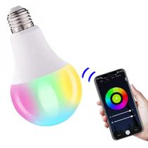 Lampada Led Smart Inteligente Wifi App Celular Cor RGB 10W Ajustavel Dimerizaçao Iluminaçao Decoraçao Quarto Casa Som Ambiente Lampada Led Smart Inteligente Wifi App Celular Cor RGB 10W Ajustavel Dimerizaçao Iluminaçao Decoraçao Quarto Casa Som Ambiente