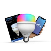 Lampada Led Smart Wi-fi 2.4 GHz Bulbo Hp 40w 2700K/6500K RGB E27 110v/220v Cod: 291990329 Neo Avant