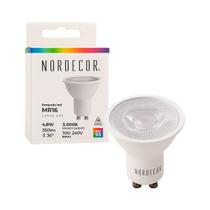 Lâmpada LED Sof MR16 4,8W GU10 3000K IRC95 Bivolt 1120 Nordecor ST2277 Lâmpada LED Sof MR16 4,8W GU10 3000K IRC95 Bivolt 1120 Nordecor ST2277