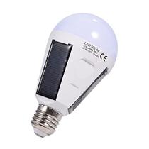 Lâmpada LED solar CFTGIW 12W portátil à prova dágua E27 Lâmpada LED solar CFTGIW 12W portátil à prova dágua E27