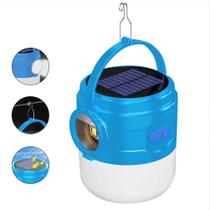 Lâmpada LED Solar Emergência Com Lanterna Lâmpada LED Solar Emergência Com Lanterna