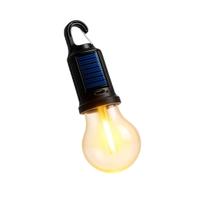 Lâmpada Led Solar Recarregável Portátil De Emergência Com Gancho Casa Acampamento Camping USB