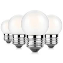 Lâmpada LED Sphoon G40 3W 2700K, branco quente, E26, regulável, pacote com 4