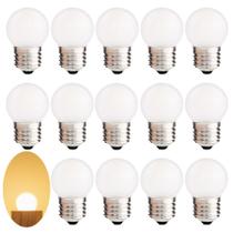 Lâmpada LED Sphoon G40 de 1,5 W (equivalente a 15 W) E26 Base CRI90+, pacote com 15