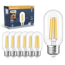 Lâmpada LED Sphoon Tubular T45 T14 6W E26 2700K 600lm, pacote com 6